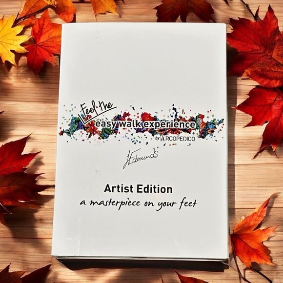 ARCOPEDICO Women’s Printed Lolita Art Edition in the Size 39/8-8.5 US Size - Picture 12 of 15